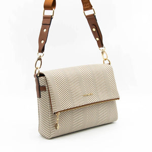 Silver & Polo Bej - Taba SP963 Kadın Çapraz Çanta