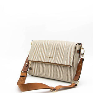 Silver & Polo Bej - Taba SP963 Kadın Çapraz Çanta