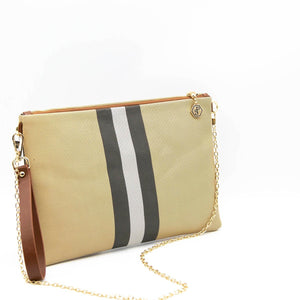 Silver & Polo Bej - Taba SP1034 Kadın Portföy & Clutch