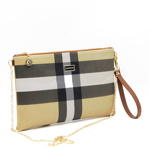 Silver & Polo Bej - Taba SP1034 Kadın Portföy & Clutch