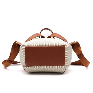 Silver & Polo Bej - Taba SP906 Kadın Sırt Çantası