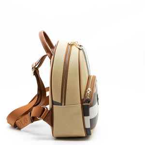 Silver & Polo Bej - Taba SP945 Kadın Sırt Çantası