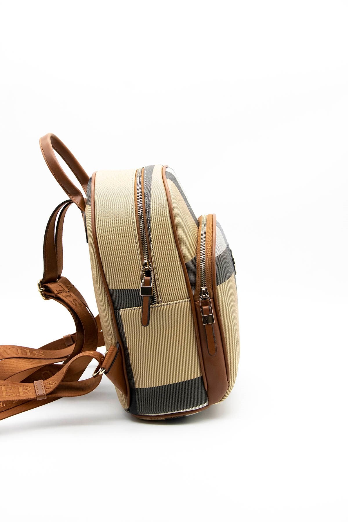 Silver & Polo Bej - Taba SP1062 Kadın Sırt Çantası