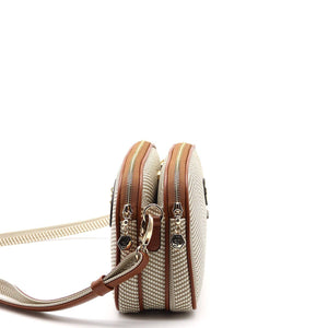 Silver & Polo Bej - Taba SP745 Kadın Çapraz Çanta