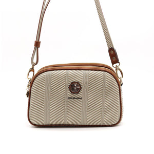 Silver & Polo Bej - Taba SP745 Kadın Çapraz Çanta