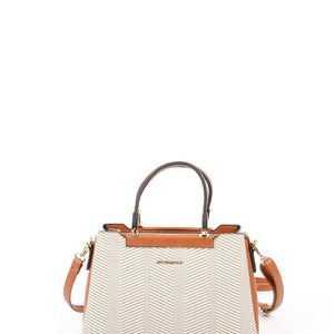 Silver & Polo Bej - Taba SP913 Kadın El Çantası
