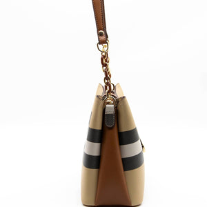 Silver & Polo Bej - Taba SP974 Kadın Omuz Çantası