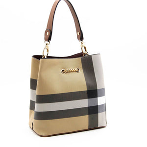 Silver & Polo Bej - Taba SP967 Kadın Çapraz Çanta