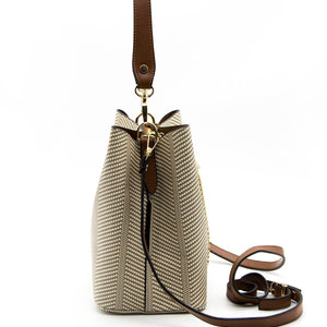 Silver & Polo Bej - Taba SP967 Kadın Çapraz Çanta