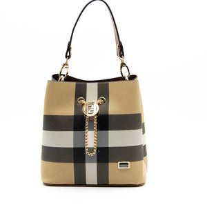 Silver & Polo Bej - Taba SP967 Kadın Çapraz Çanta