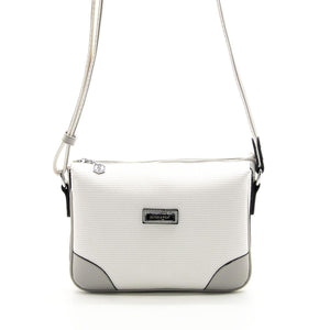 Silver & Polo Beyaz - A.gri SP784 Kadın Çapraz Çanta