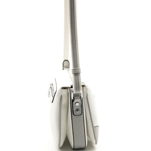 Silver & Polo Beyaz - A.gri SP784 Kadın Çapraz Çanta