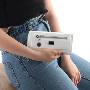 Silver & Polo Beyaz - Beyaz SP846 Kadın Cüzdan & Kartlık