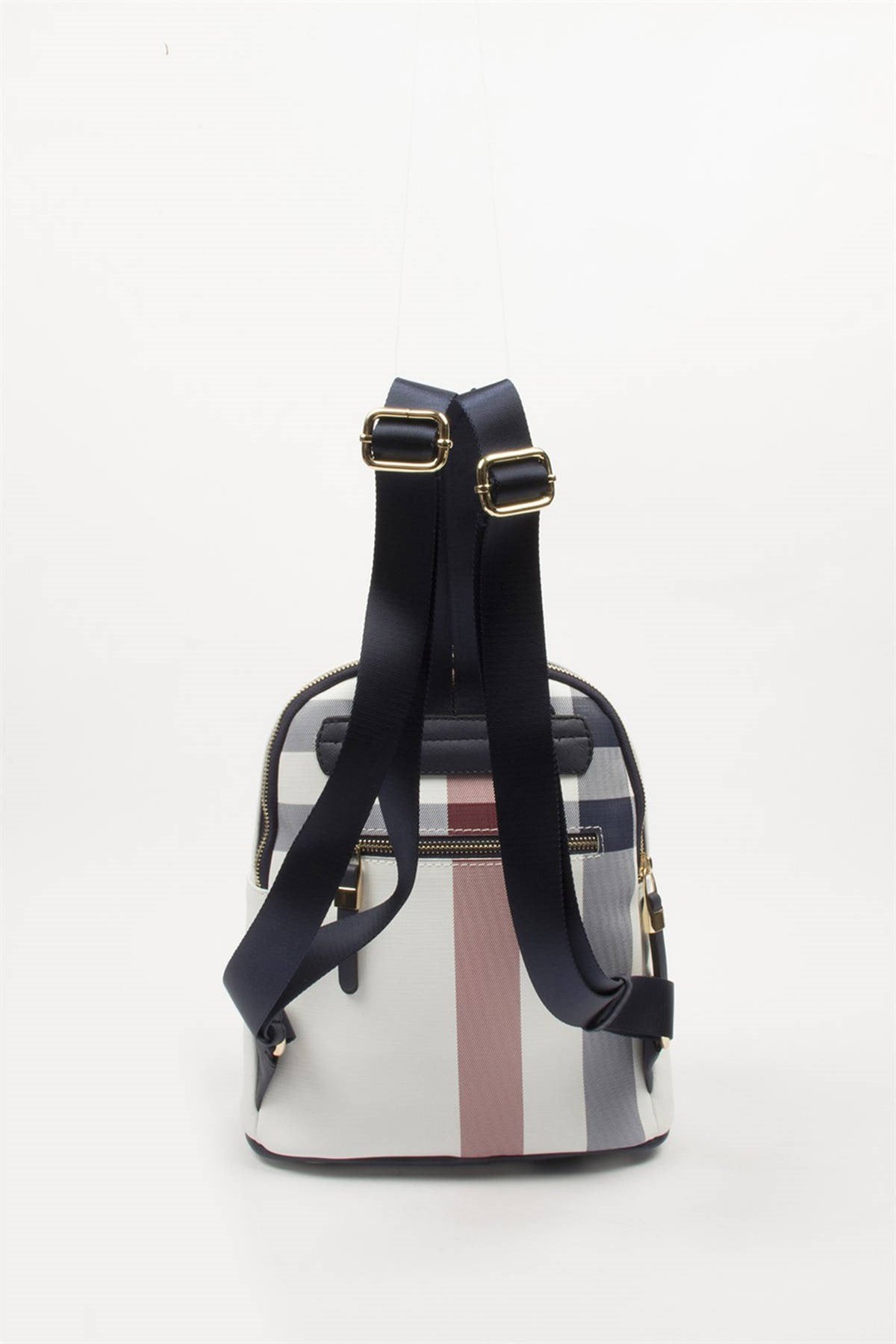 Silver & Polo Beyaz - Laci SP901 Kadın Sırt Çantası