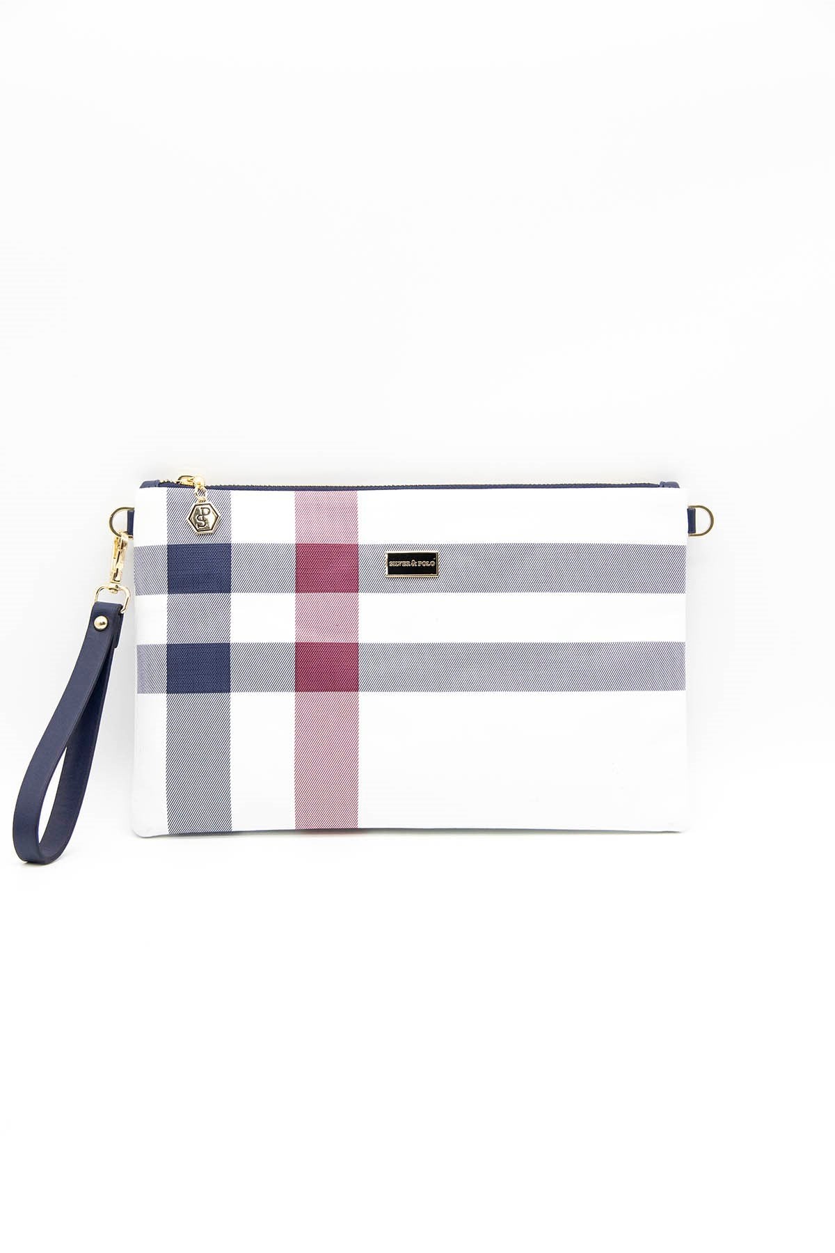 Silver & Polo Beyaz - Laci SP1034 Kadın Portföy & Clutch