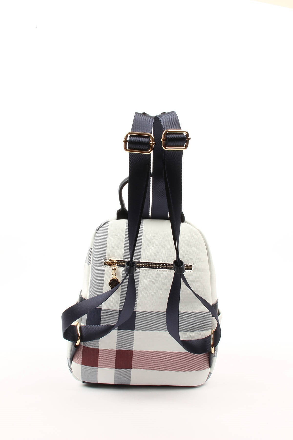 Silver & Polo Beyaz - Laci SP906 Kadın Sırt Çantası