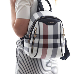 Silver & Polo Beyaz - Laci SP906 Kadın Sırt Çantası