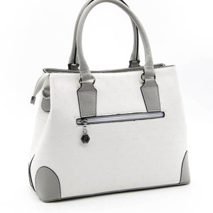 Silver & Polo Beyaz - A.gri SP667 Kadın El Çantası