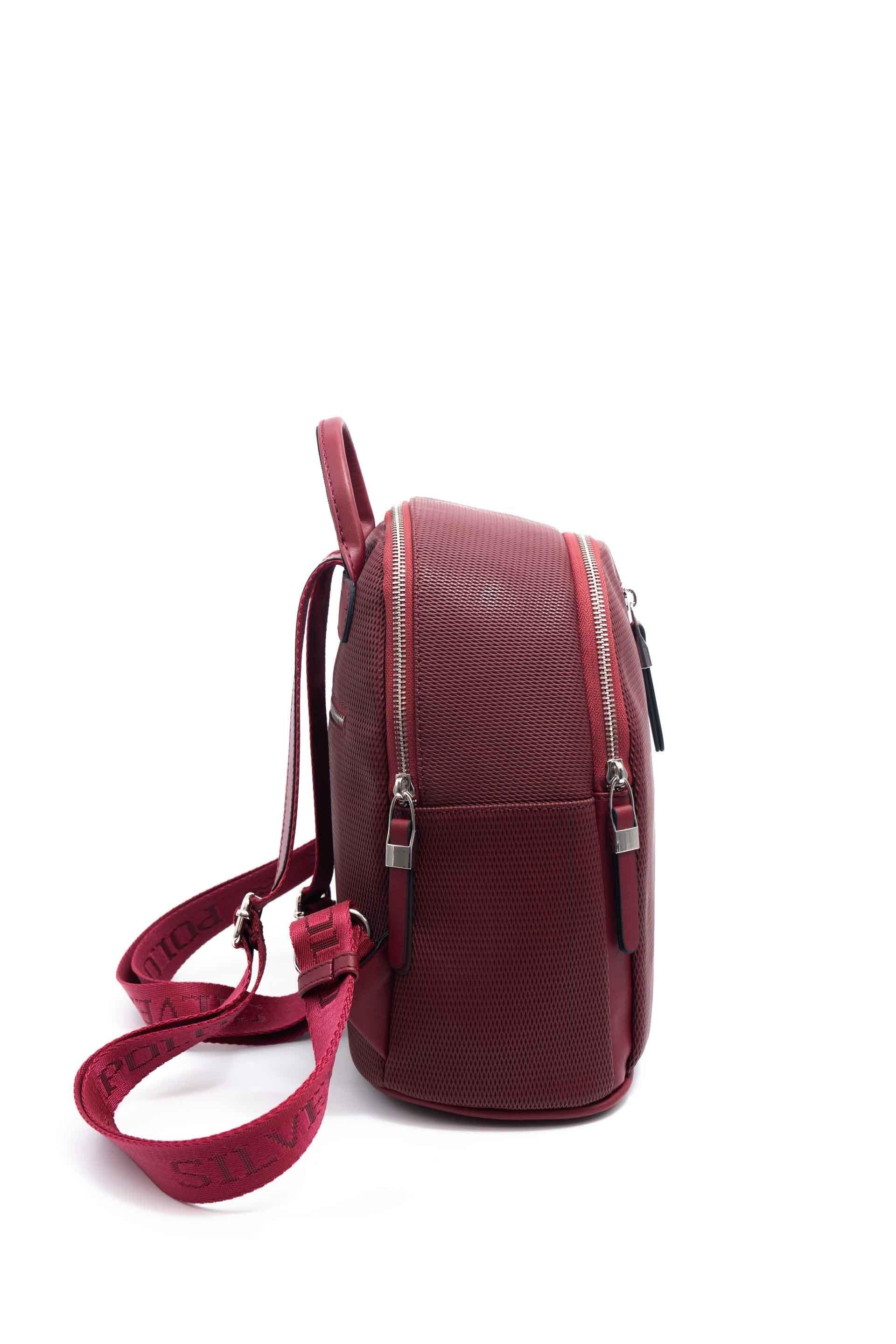 Silver & Polo Bordo - Bordo SP901 Kadın Sırt Çantası