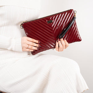 Silver & Polo Bordo Rugan SP1034 Kadın Portföy & Clutch