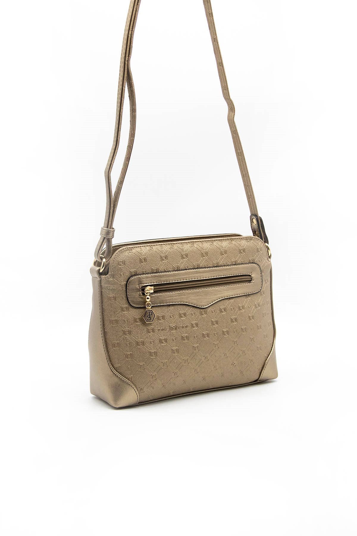 Silver & Polo Bronz - Bronz SP364 Kadın Çapraz Çanta