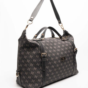 Silver & Polo Füme - Siyah SP1064 Kadın Seyahat Çantası