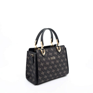 Silver & Polo Füme - Siyah SP1133 Kadın El Çantası