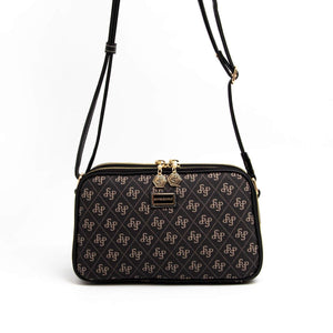 Silver & Polo Füme - Siyah SP899 Kadın Çapraz Çanta