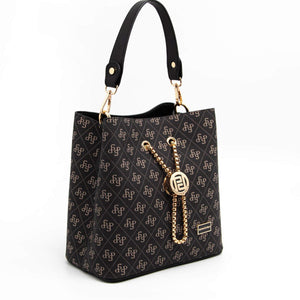 Silver & Polo Füme - Siyah SP967 Kadın Çapraz Çanta