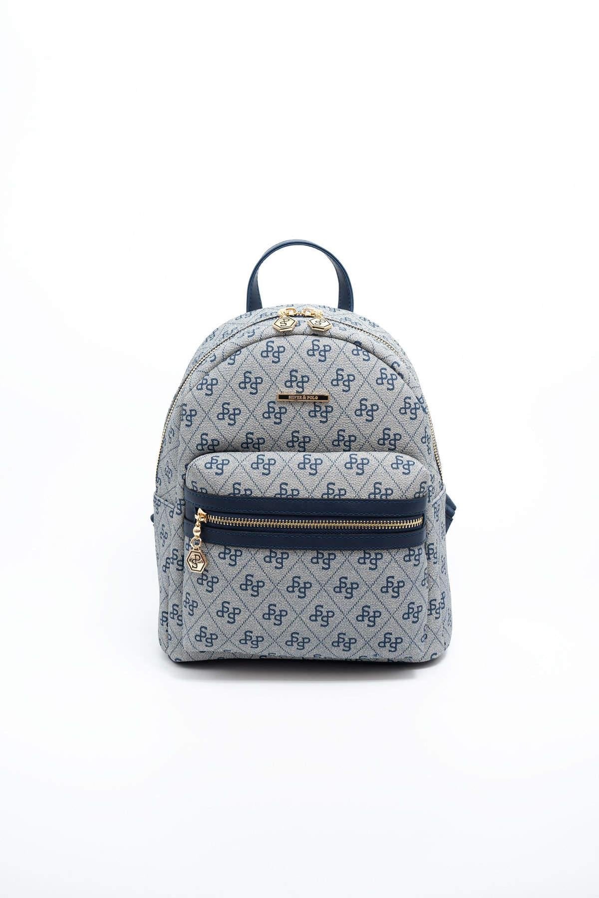 Silver & Polo Gri - Laci SP1146 Kadın Sırt Çantası