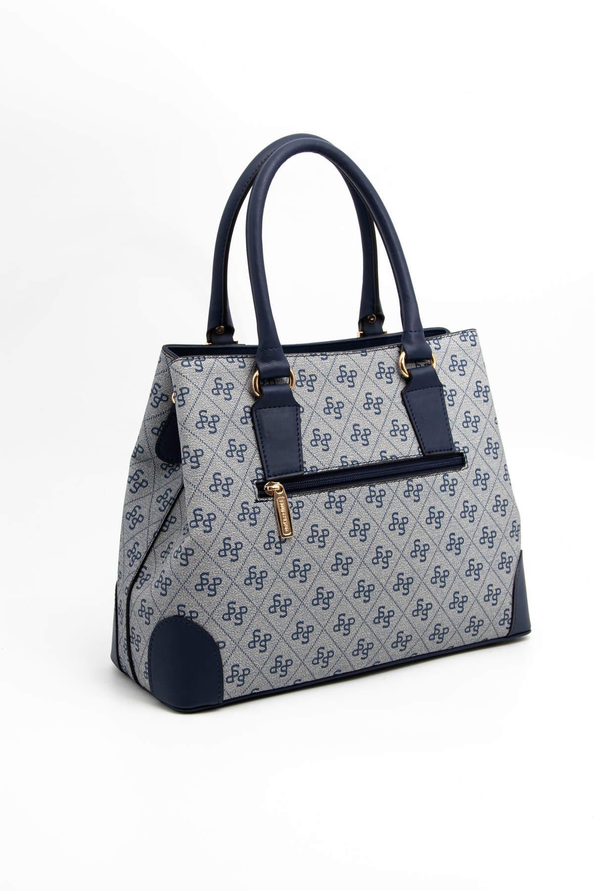 Silver & Polo Gri - Laci SP667 Kadın El Çantası