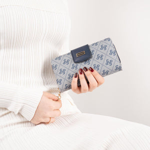 Silver & Polo Gri - Laci SP928 Kadın Cüzdan & Kartlık