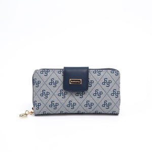 Silver & Polo Gri - Laci SP928 Kadın Cüzdan & Kartlık