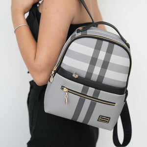 Silver & Polo Gri - Siyah SP1061 Kadın Sırt Çantası