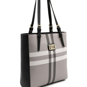 Silver & Polo Gri - Siyah SP1096 Kadın Omuz Çantası