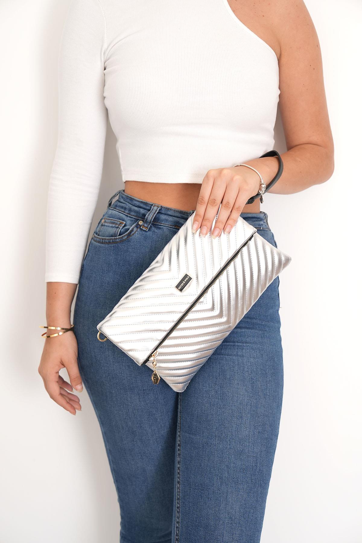 Silver & Polo Gümüş SP1134 Kadın Portföy & Clutch