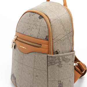 Silver & Polo Haki - A.Taba SP1161 Kadın Sırt Çantası