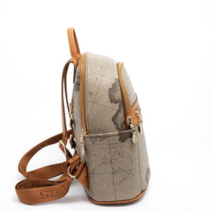 Silver & Polo Haki - A.Taba SP1161 Kadın Sırt Çantası