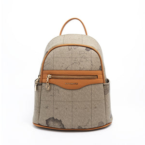 Silver & Polo Haki - A.Taba SP1161 Kadın Sırt Çantası