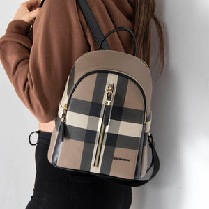 Silver & Polo Kahve - Siyah SP901 Kadın Sırt Çantası