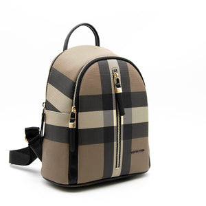 Silver & Polo Kahve - Siyah SP901 Kadın Sırt Çantası