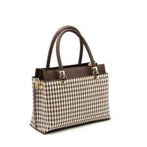 Silver & Polo Kahve Sarı - Kahve SP826 Kadın El Çantası