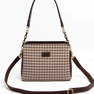 Silver & Polo Kahve Sarı - Kahve SP937 Kadın Omuz Çantası