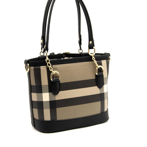 Silver & Polo Kahve - Siyah SP1155 Kadın El Çantası