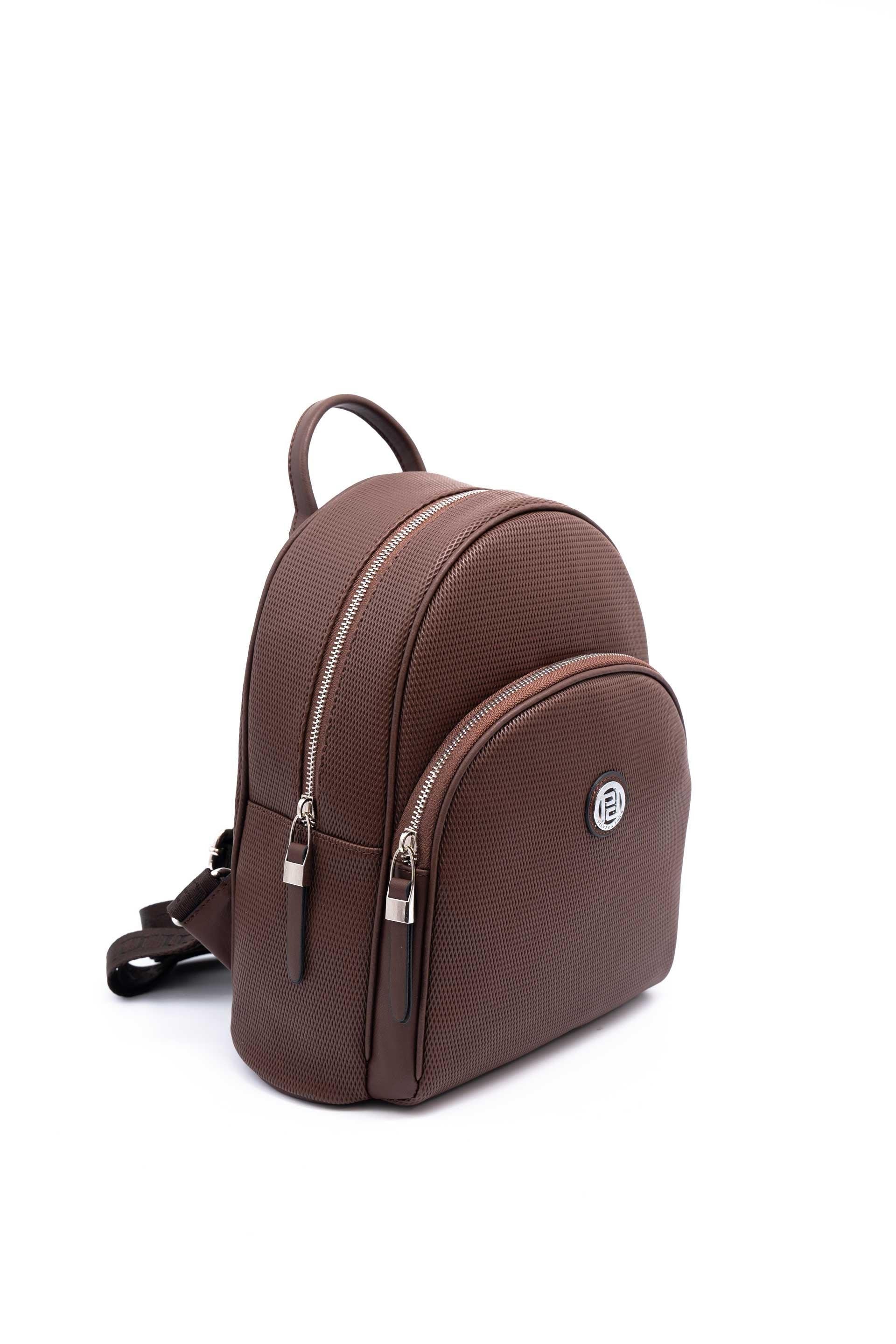 Silver & Polo Kahve SP1062 Kadın Sırt Çantası