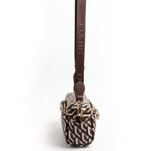 Silver & Polo Kahve SP1142 Kadın Çapraz Çanta