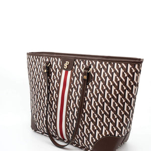 Silver & Polo Kahve  SP1169 Kadın Omuz Shopper Çanta