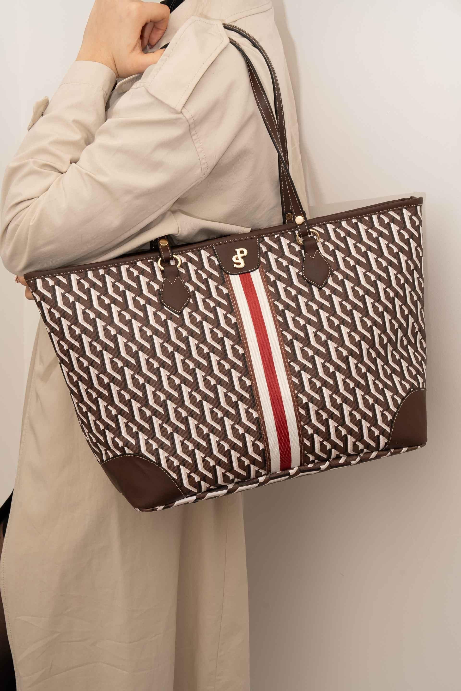 Silver & Polo Kahve  SP1169 Kadın Omuz Shopper Çanta