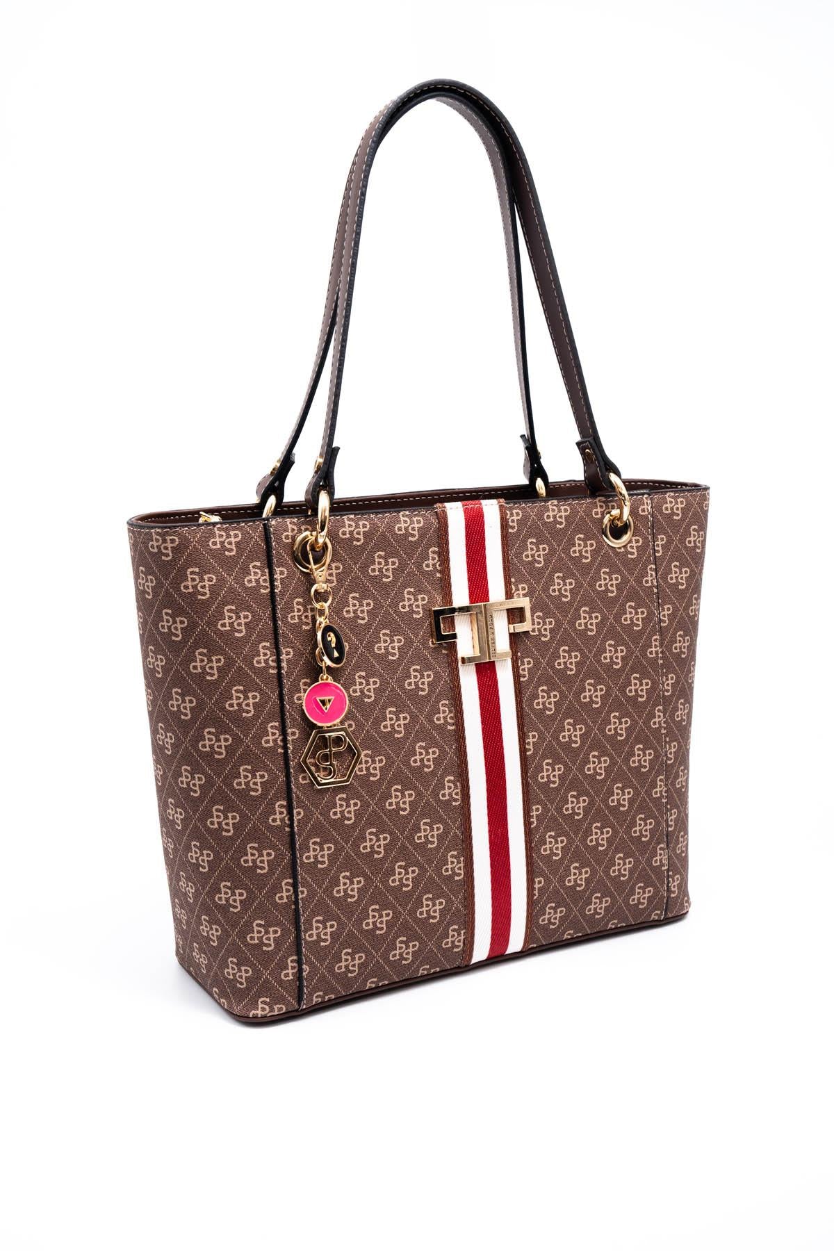 Silver & Polo Kahve SP1176 Kadın Omuz Çantası