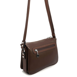 Silver & Polo Kahve SP784 Kadın Çapraz Çanta